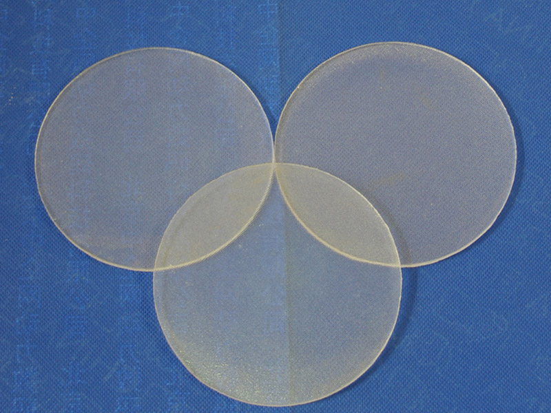 超白布纹钢化玻璃（圆形）